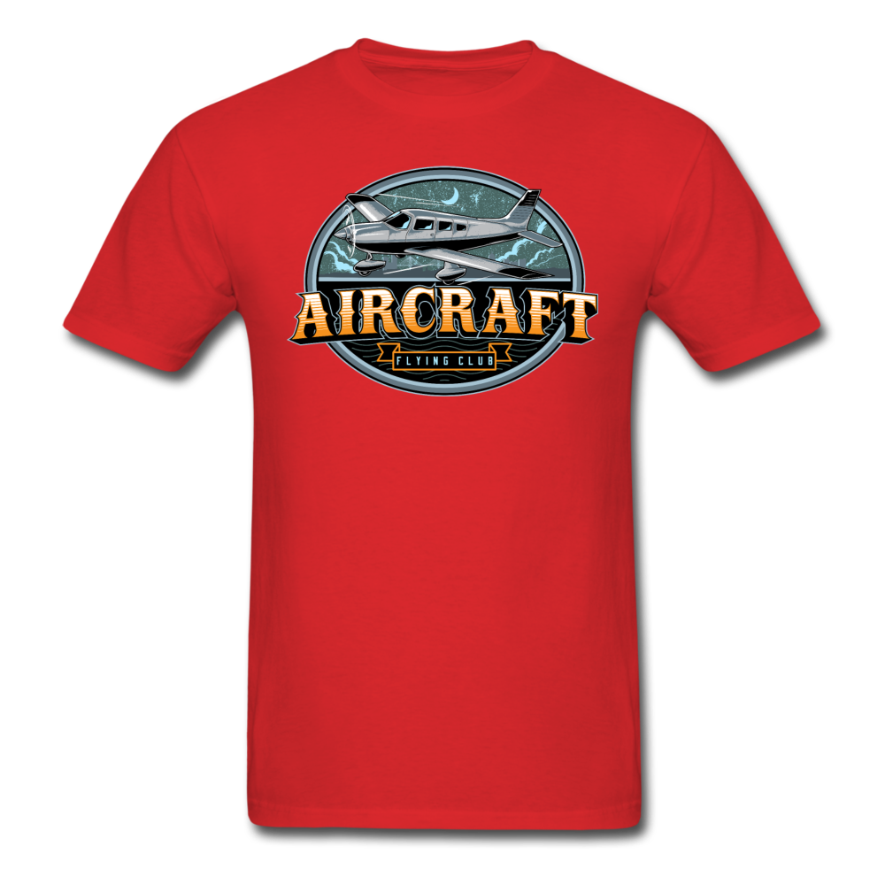 Aircraft Flying Club - Unisex Classic T-Shirt - red