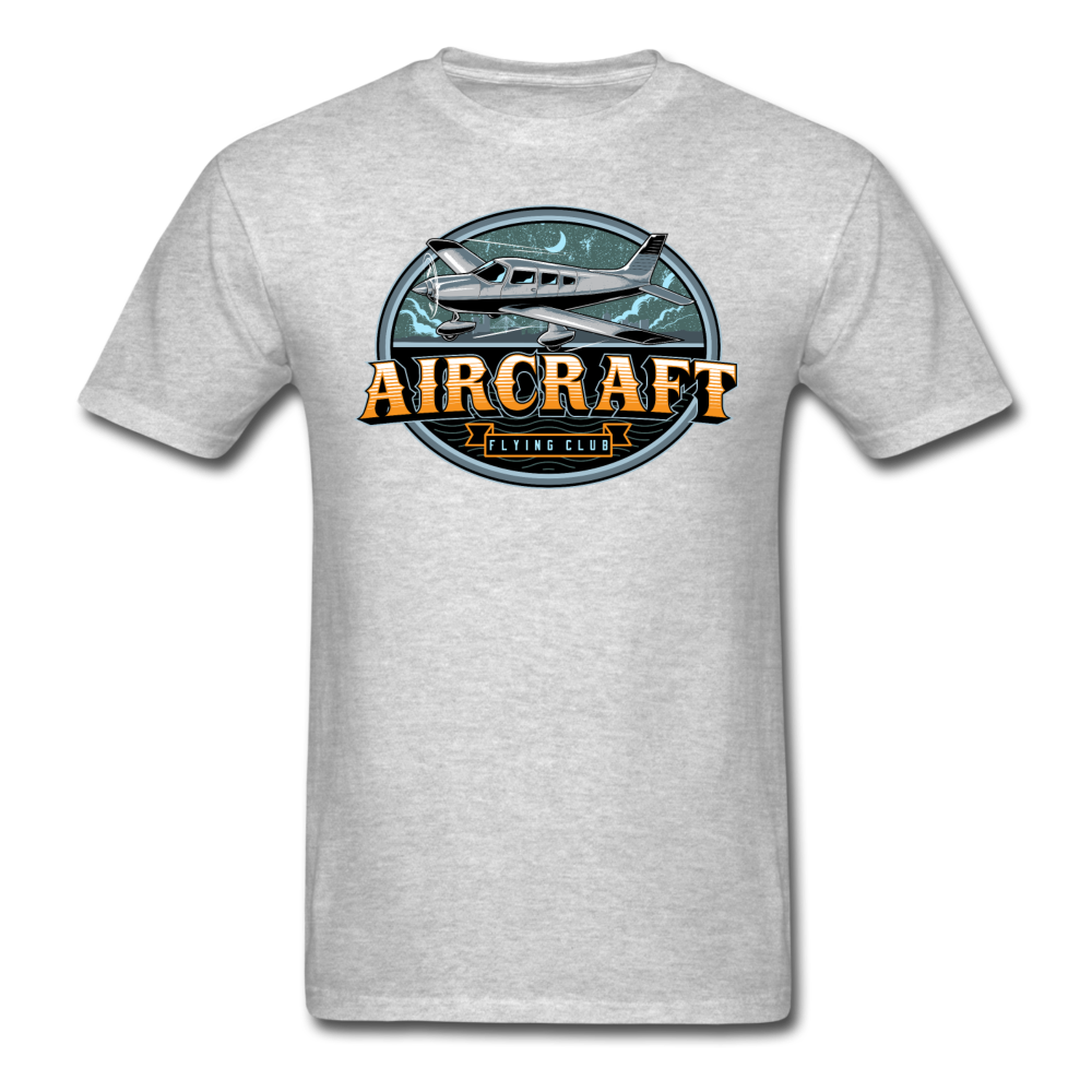 Aircraft Flying Club - Unisex Classic T-Shirt - heather gray