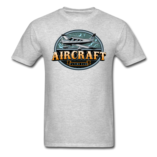 Aircraft Flying Club - Unisex Classic T-Shirt - heather gray