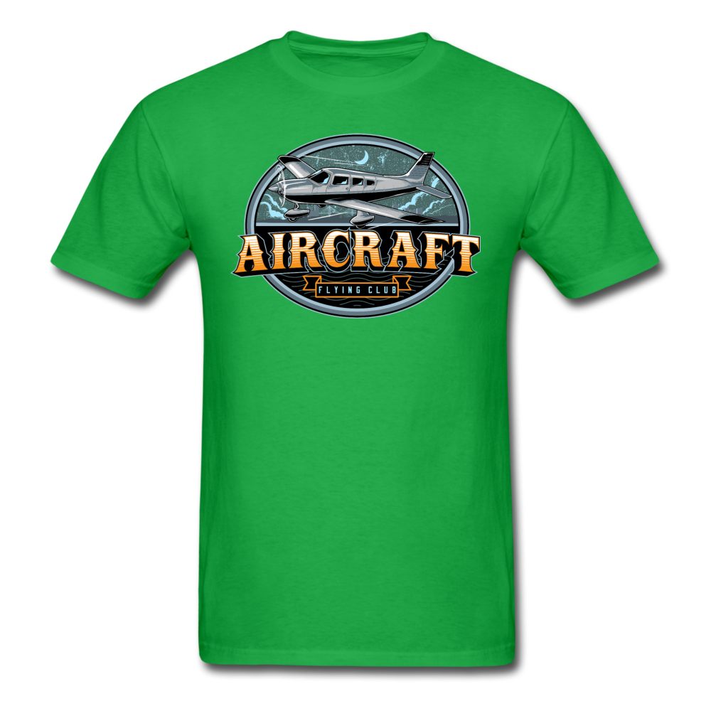 Aircraft Flying Club - Unisex Classic T-Shirt - bright green