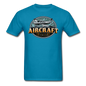 Aircraft Flying Club - Unisex Classic T-Shirt - turquoise