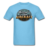 Aircraft Flying Club - Unisex Classic T-Shirt - aquatic blue