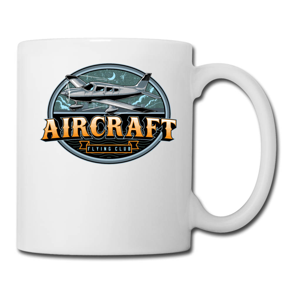 Aircraft Flying Club - Coffee/Tea Mug - white