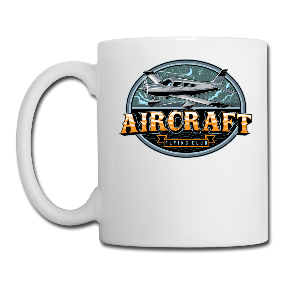 Aircraft Flying Club - Coffee/Tea Mug - white