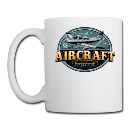 Aircraft Flying Club - Coffee/Tea Mug - white