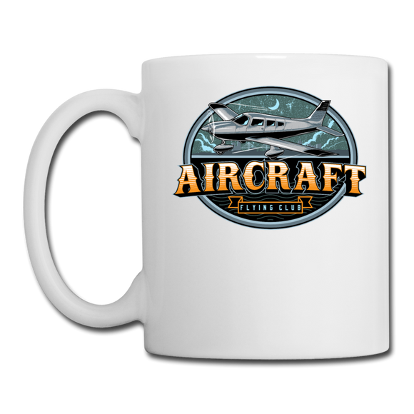 Aircraft Flying Club - Coffee/Tea Mug - white