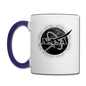 NASA - Black - Contrast Coffee Mug - white/cobalt blue