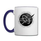 NASA - Black - Contrast Coffee Mug - white/cobalt blue