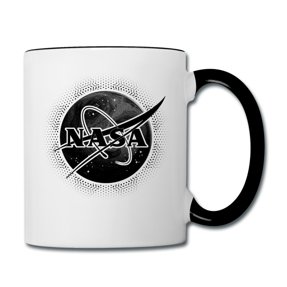 NASA - Black - Contrast Coffee Mug - white/black