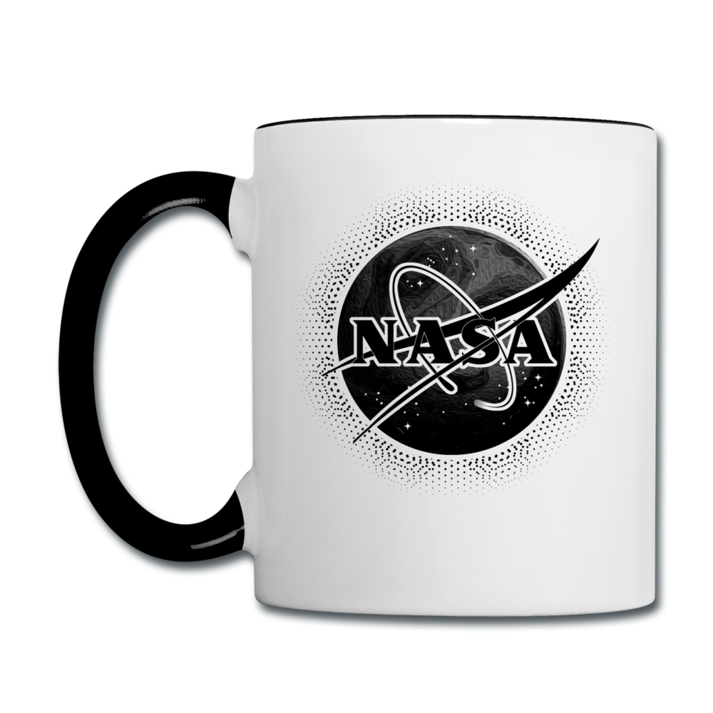 NASA - Black - Contrast Coffee Mug - white/black