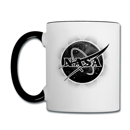 NASA - Black - Contrast Coffee Mug - white/black