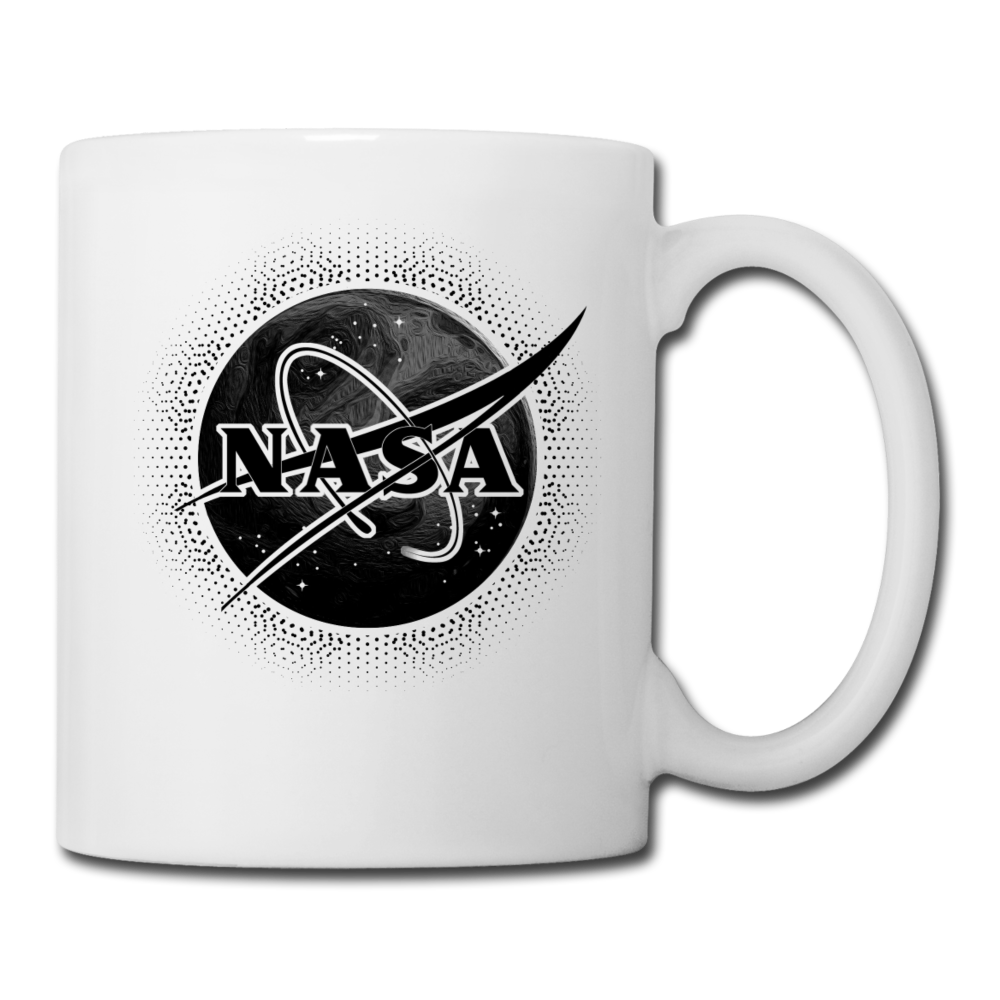 NASA - Black - Coffee/Tea Mug - white