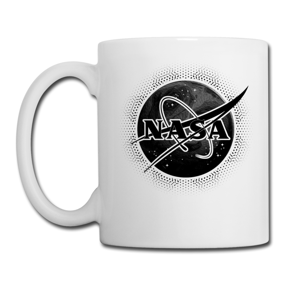 NASA - Black - Coffee/Tea Mug - white