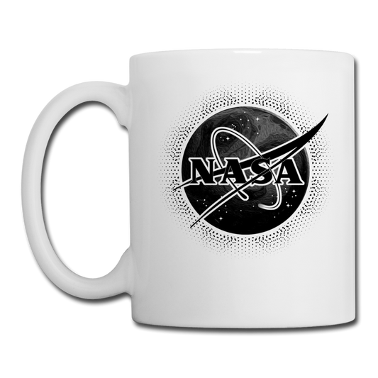 NASA - Black - Coffee/Tea Mug - white