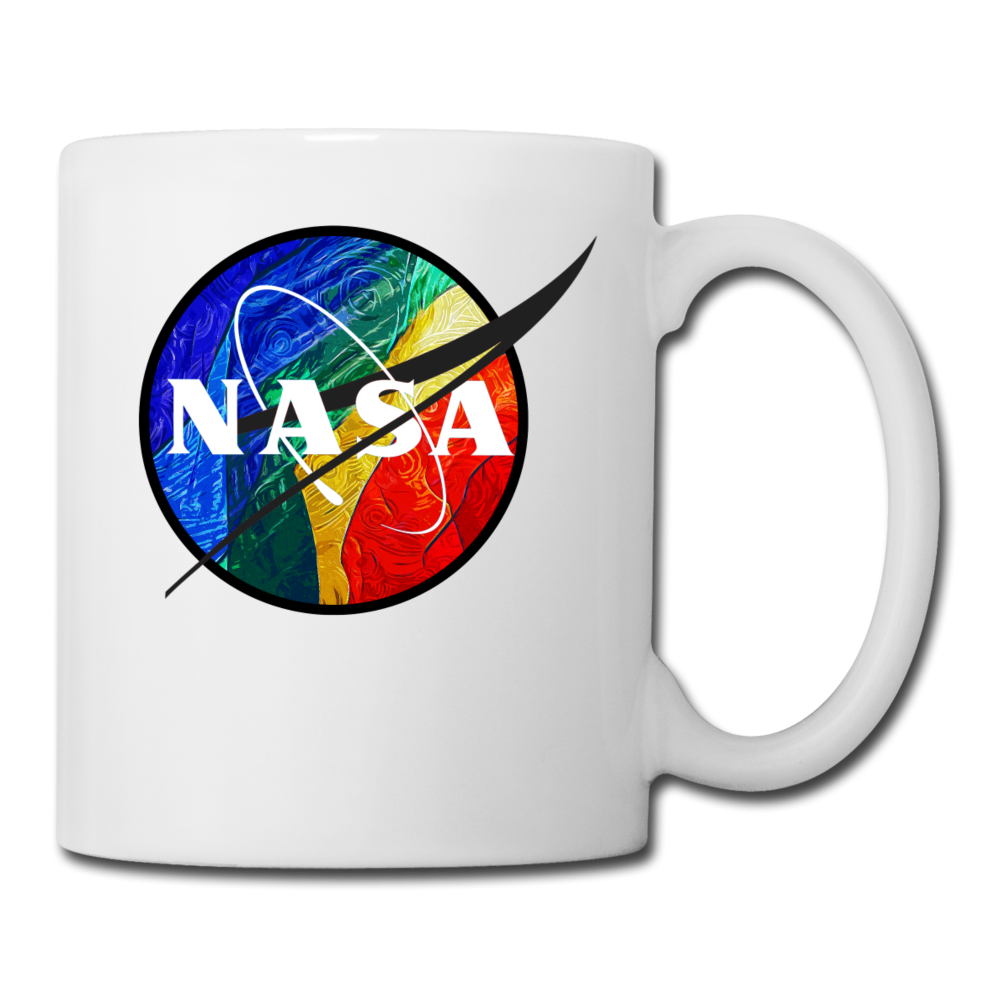 NASA - Rainbow - Coffee/Tea Mug - white