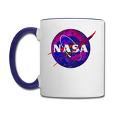 NASA - Nebula - Contrast Coffee Mug - white/cobalt blue