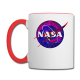 NASA - Nebula - Contrast Coffee Mug - white/red