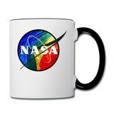 NASA - Rainbow - Contrast Coffee Mug - white/black