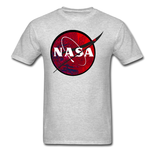 NASA - Red - Unisex Classic T-Shirt - heather gray