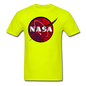 NASA - Red - Unisex Classic T-Shirt - safety green