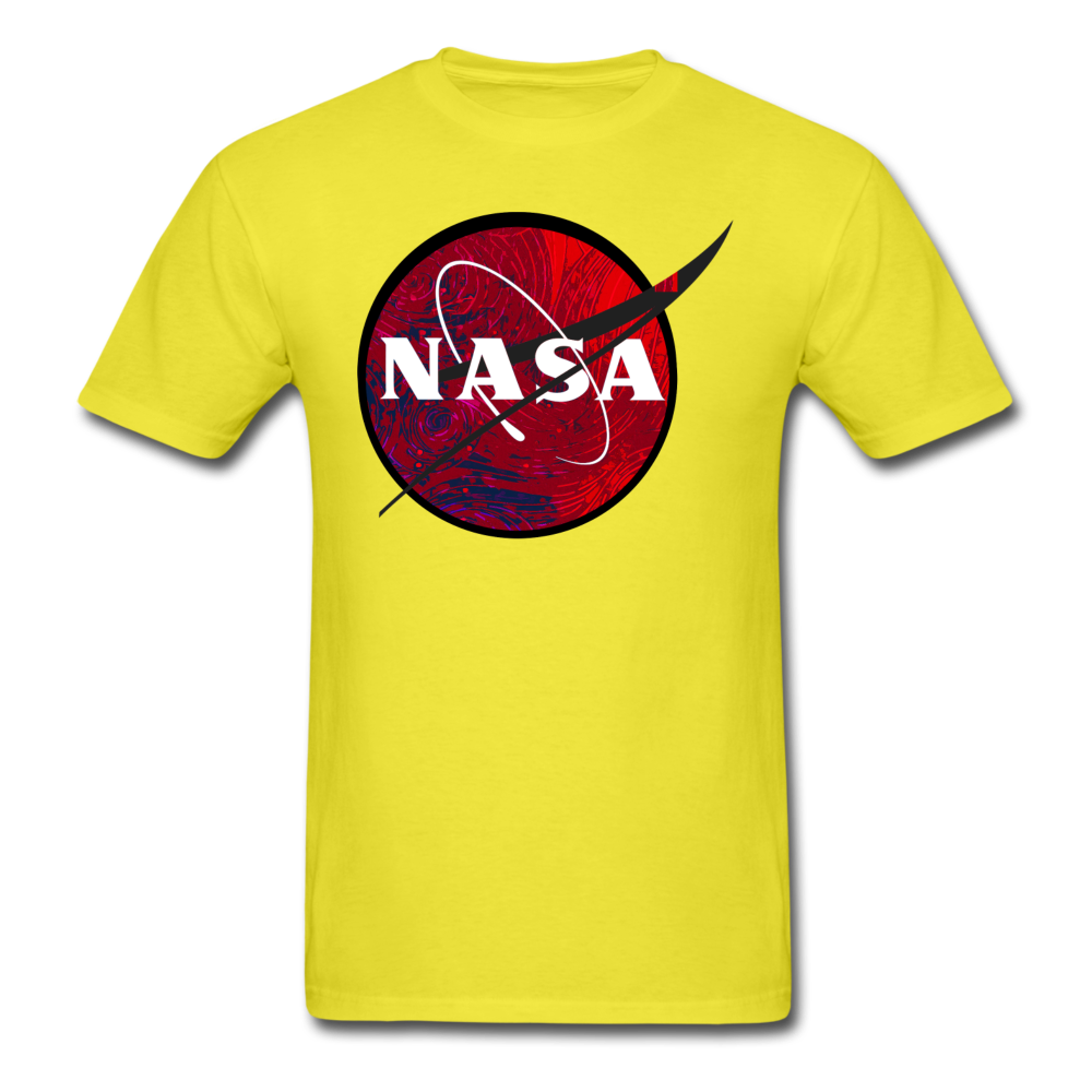 NASA - Red - Unisex Classic T-Shirt - yellow