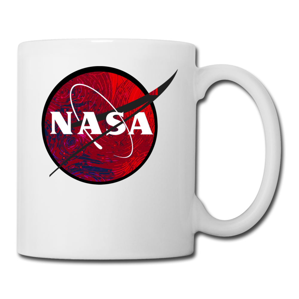 NASA - Red - Coffee/Tea Mug - white