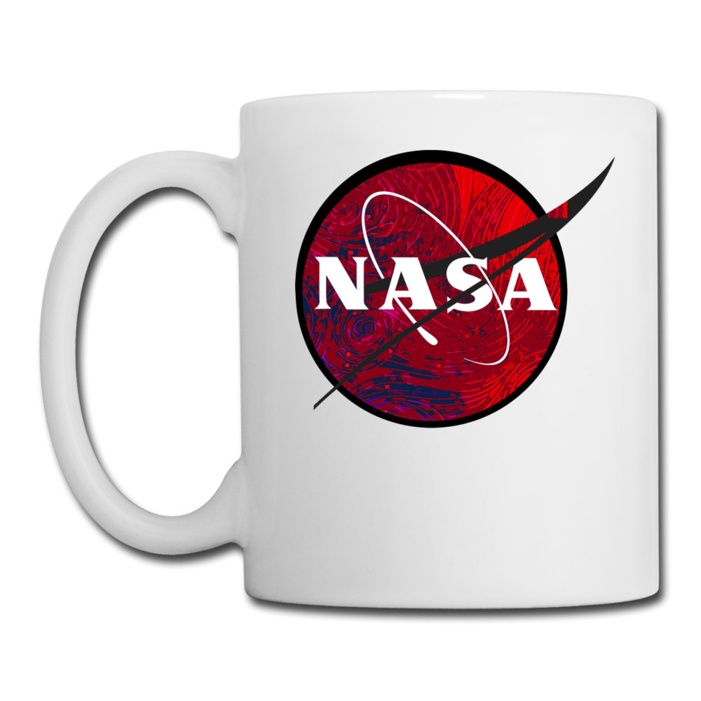 NASA - Red - Coffee/Tea Mug - white