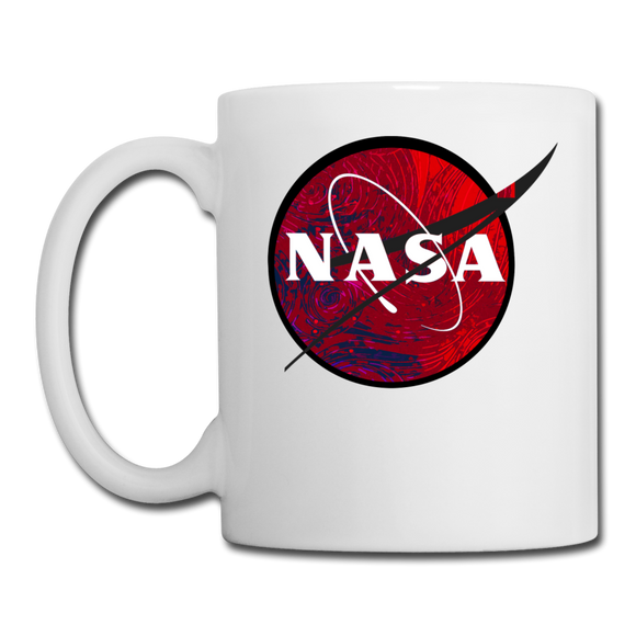 NASA - Red - Coffee/Tea Mug - white