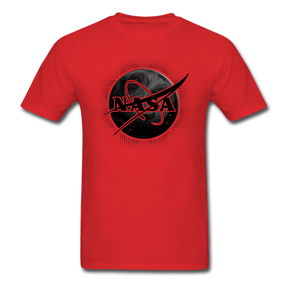 NASA - Black - Unisex Classic T-Shirt - red