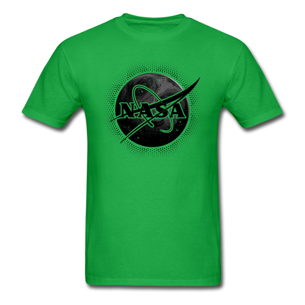 NASA - Black - Unisex Classic T-Shirt - bright green