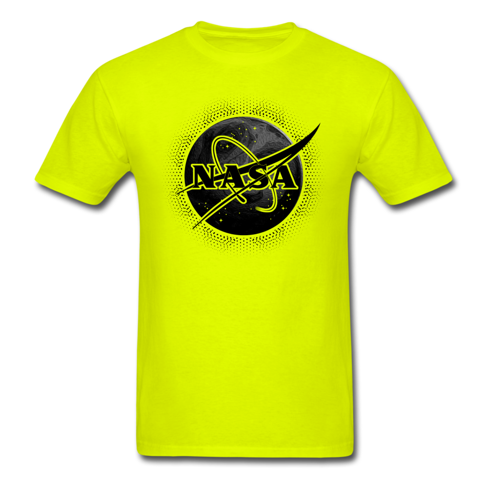 NASA - Black - Unisex Classic T-Shirt - safety green