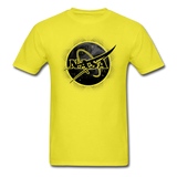 NASA - Black - Unisex Classic T-Shirt - yellow