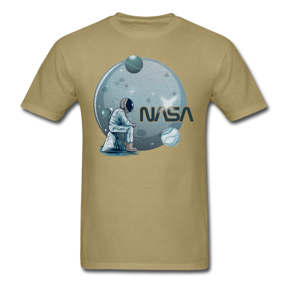 NASA - Astronaut And Planets - Unisex Classic T-Shirt - khaki