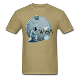 NASA - Astronaut And Planets - Unisex Classic T-Shirt - khaki