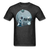 NASA - Astronaut And Planets - Unisex Classic T-Shirt - heather black