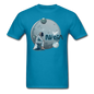 NASA - Astronaut And Planets - Unisex Classic T-Shirt - turquoise