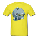 NASA - Astronaut And Planets - Unisex Classic T-Shirt - yellow