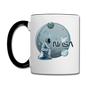 NASA - Astronaut And Planets - Contrast Coffee Mug - white/black