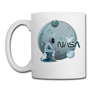 NASA - Astronaut And Planets - Coffee/Tea Mug - white