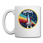 NASA - Shuttle - Grunge - Coffee/Tea Mug - white