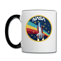 NASA - Shuttle - Grunge - Contrast Coffee Mug - white/black