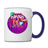 NASA - Spacecraft - Contrast Coffee Mug - white/cobalt blue