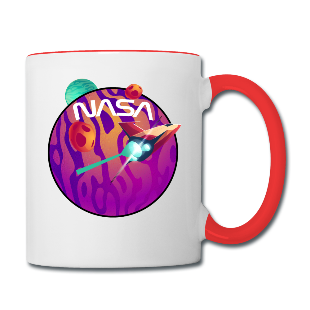 NASA - Spacecraft - Contrast Coffee Mug - white/red