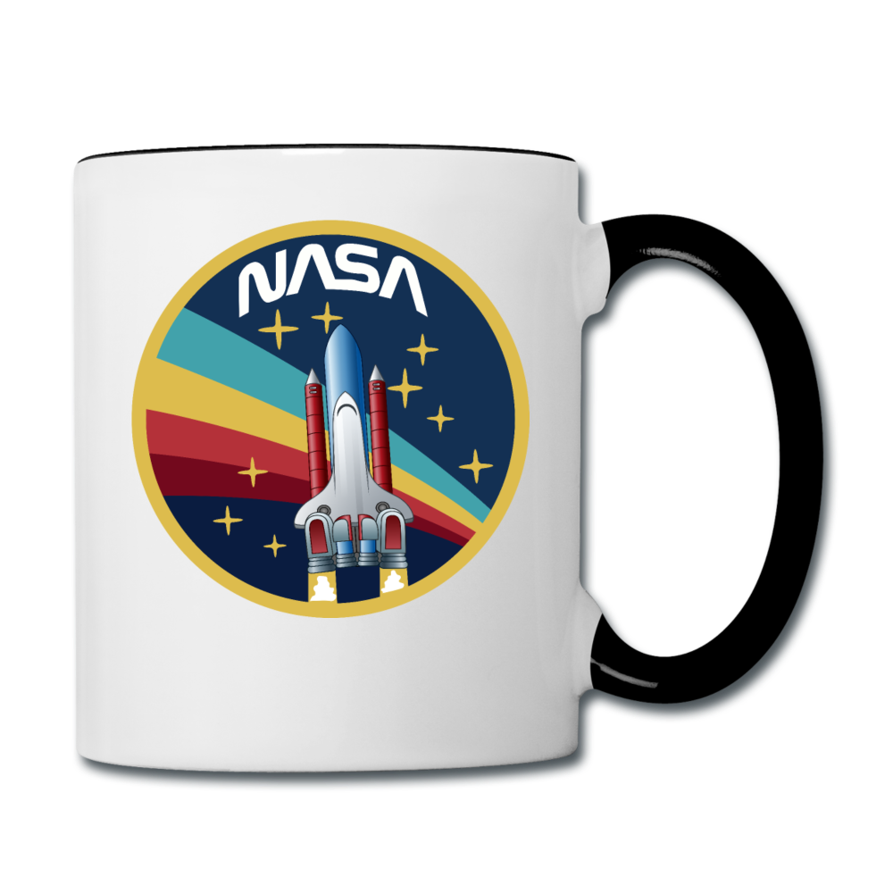 NASA - Shuttle - Contrast Coffee Mug - white/black