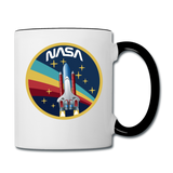 NASA - Shuttle - Contrast Coffee Mug - white/black