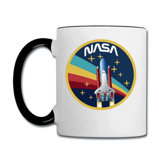 NASA - Shuttle - Contrast Coffee Mug - white/black