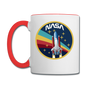 NASA - Shuttle - Contrast Coffee Mug - white/red