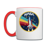 NASA - Shuttle - Contrast Coffee Mug - white/red