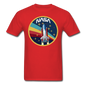 NASA - Shuttle - Grunge - Unisex Classic T-Shirt - red