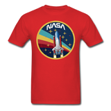 NASA - Shuttle - Grunge - Unisex Classic T-Shirt - red